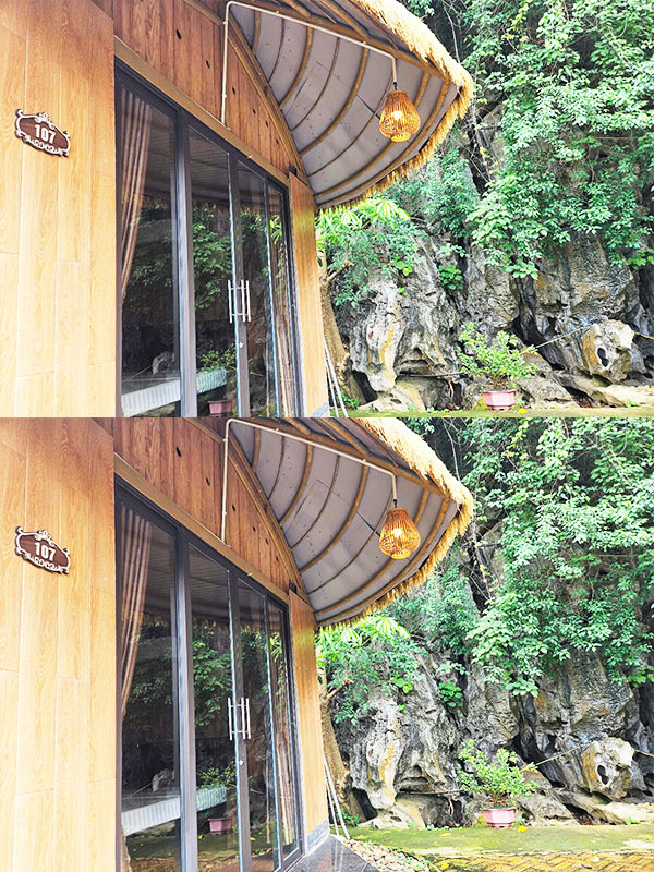 Bungalow 107 (1 giường 2m x 2.2m)